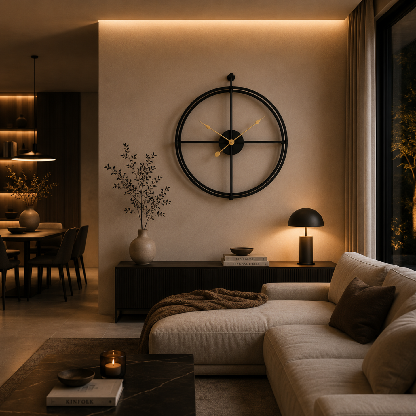 Cove Orbit™ | Reloj de Pared Contemporáneo
