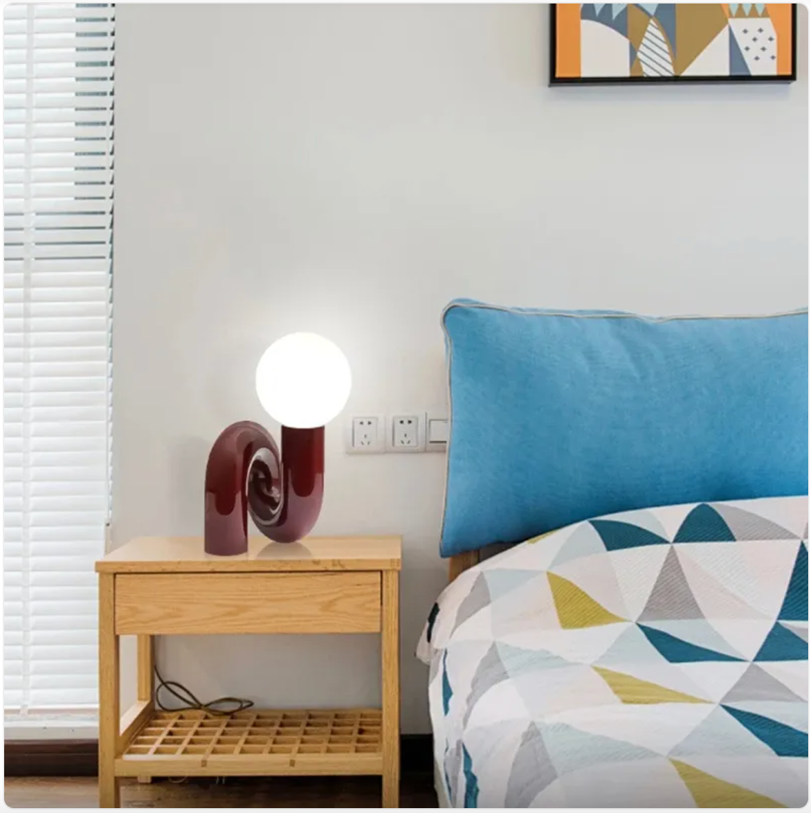 Resin Table Lamp